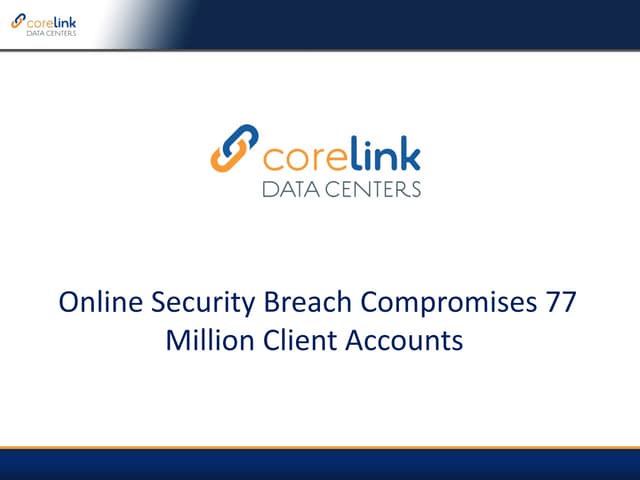 Online Security Breach Compromises ...