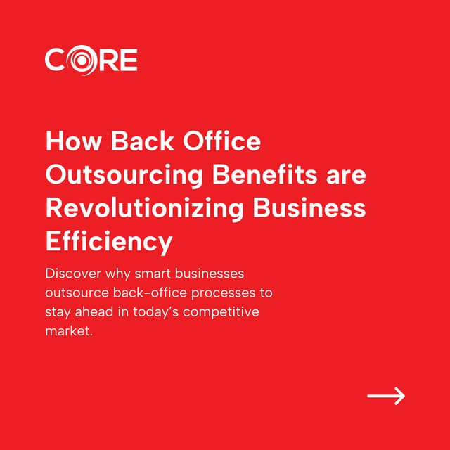 How Back Office Outsourcing Benefits are Revolutionizing Business ...