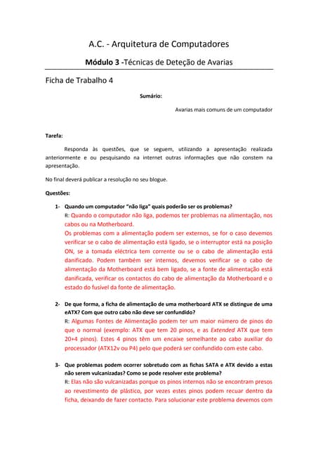 Coreção ficha de trabalho 4