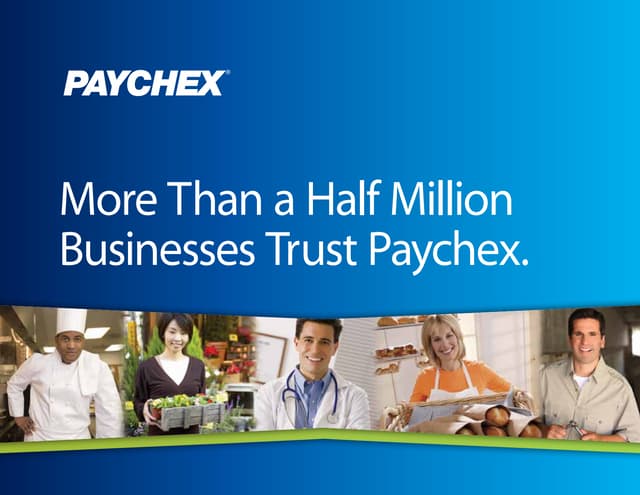 Paychex - About Paychex and Sample Reports | PDF