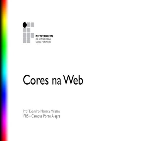 Cores na Web