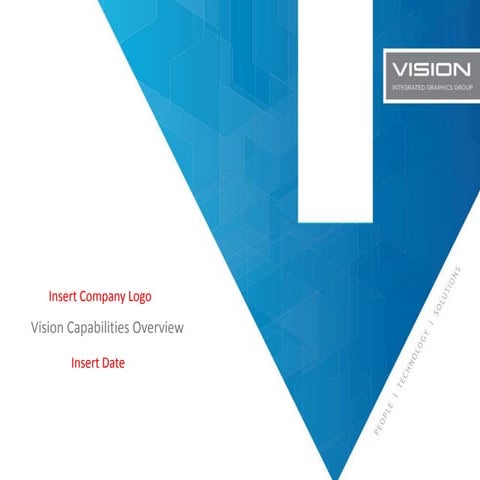 Vision Core service 2013 Print finish mail services large format