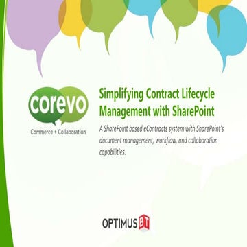 Simplifying Contract Lifecycle Management with SharePoint