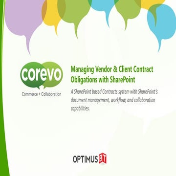 Managing Contract Obligations and Milestones with SharePoint