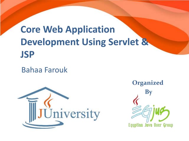 Core web application development