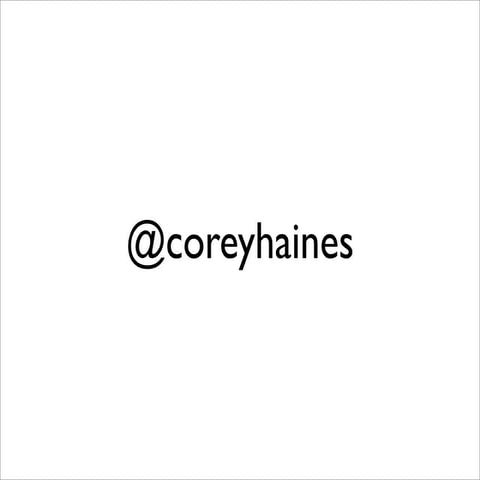 Coreyhaines