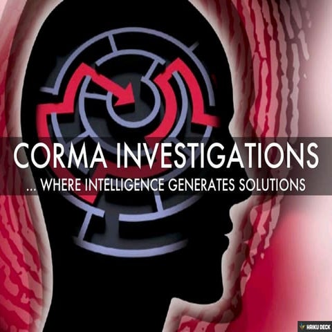 corma Unternehmenspräsentation 2014