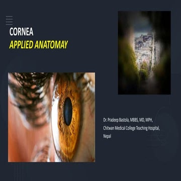 Cornea Applied anatomy.pptx