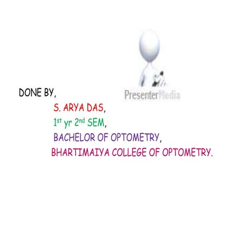 Corneal anatomy ......arya