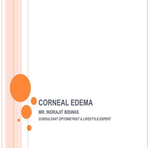 CORNEAL EDEMA.pptx