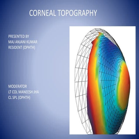 Corneal topography final
