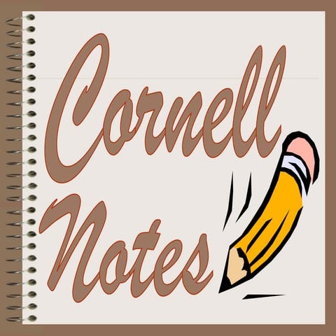 Cornell note presentation