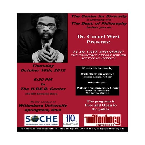Dr. Cornel West Presents...