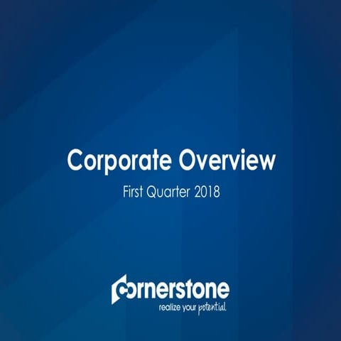 Cornerstone pdf