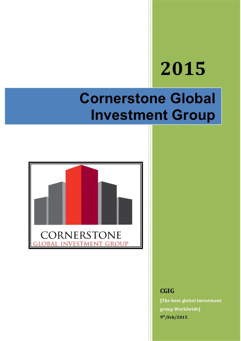 Cornerstone Global Investment Group