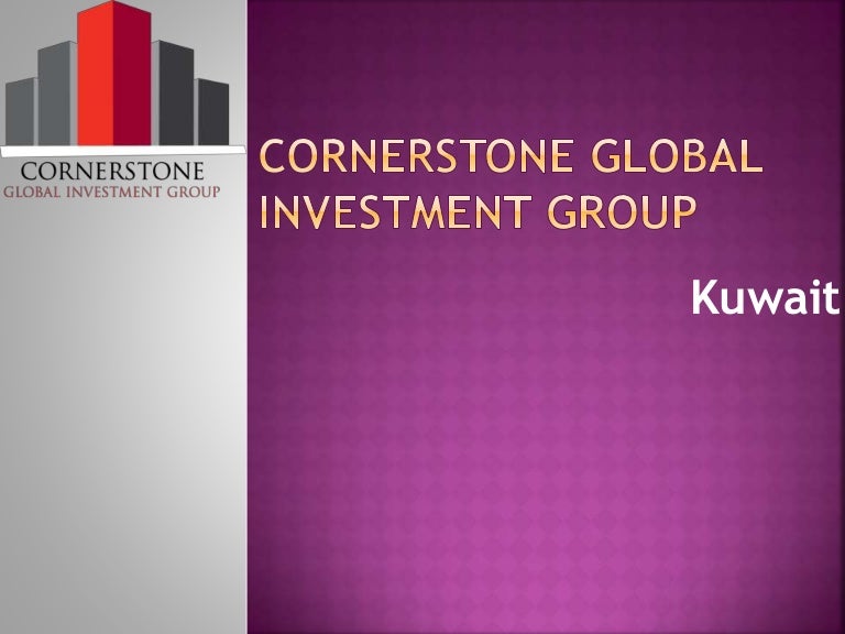 Cornerstone Global Investment Group Presentation