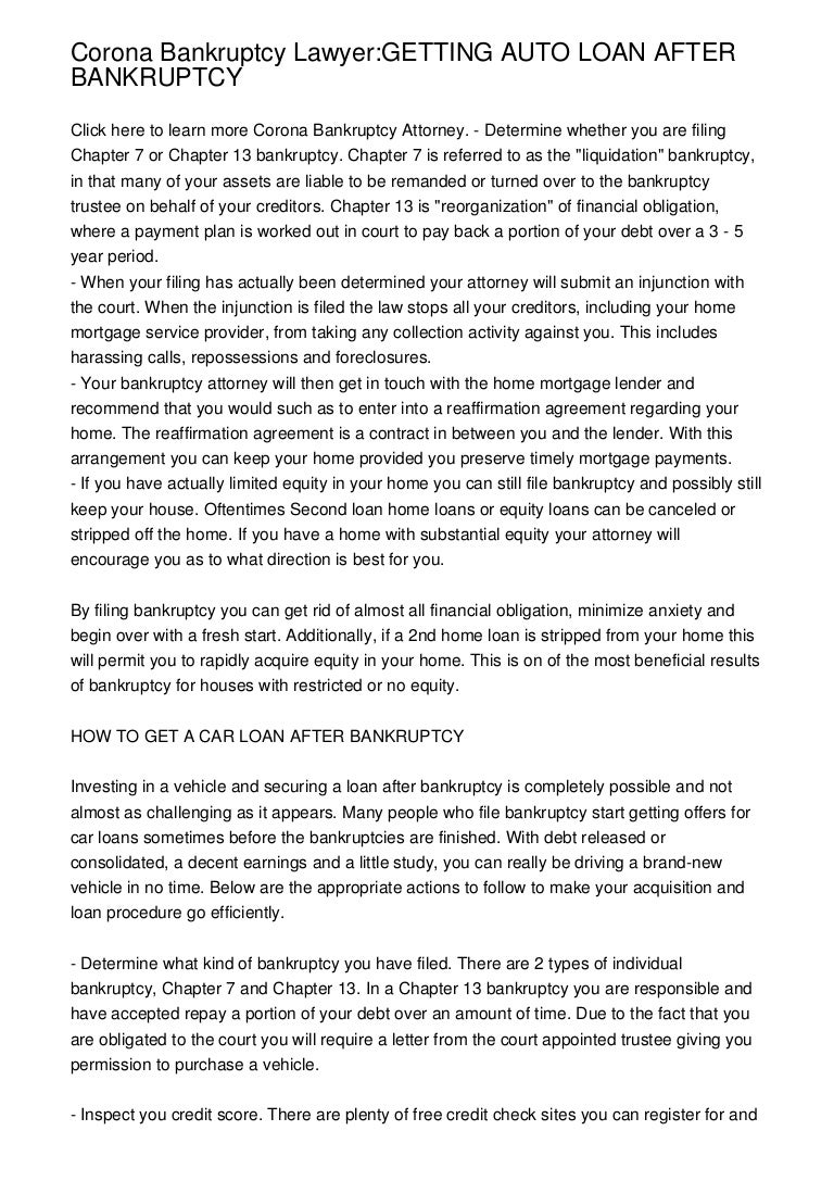 can you get a home loan after filing bankruptcy