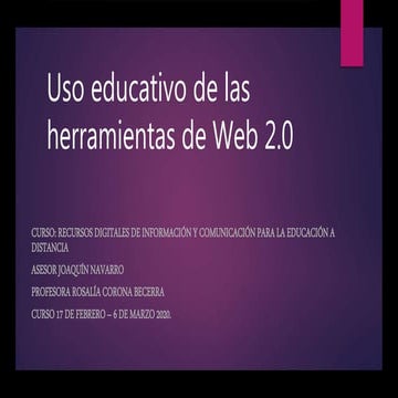 Corona osalia web 2.0