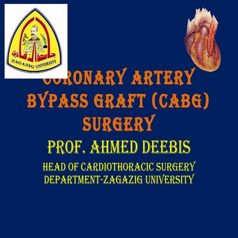Coronary Artery Bypass Graft (CABG) Surgery