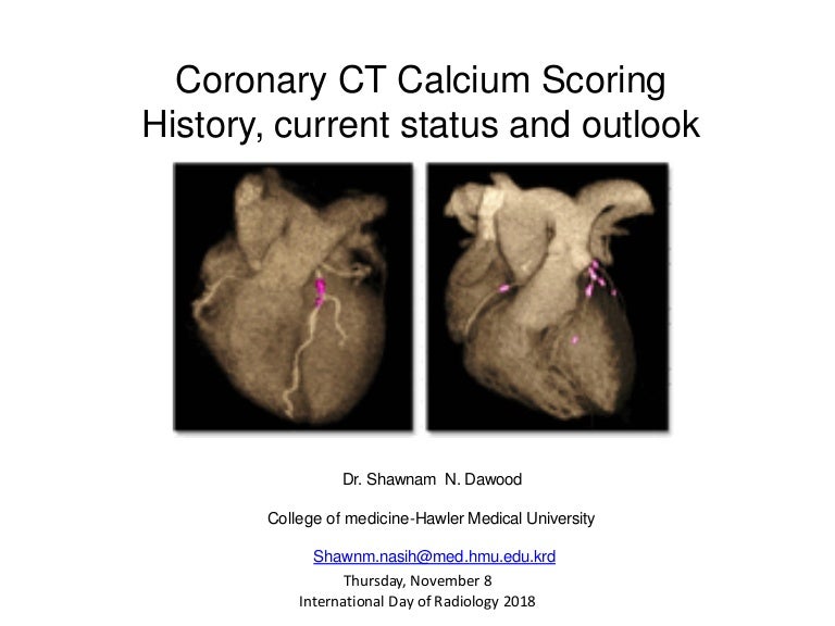 Coronary Artery Calcium Scoring Idor 2018