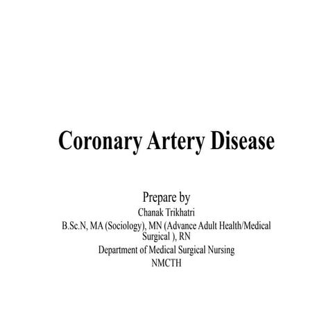 Coronary Artery Disease.ppt