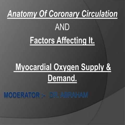 Coronary  circuln 07 02-2012