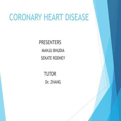 Coronary heart disease