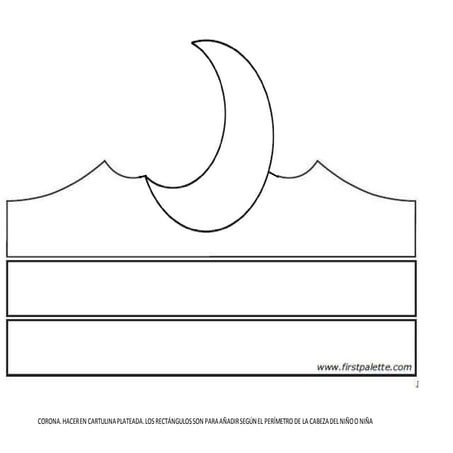 Coronas cristiana y musulmana