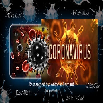 CoronaVirus (short Version)