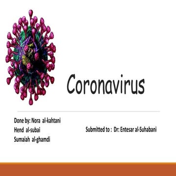 Corona virus 