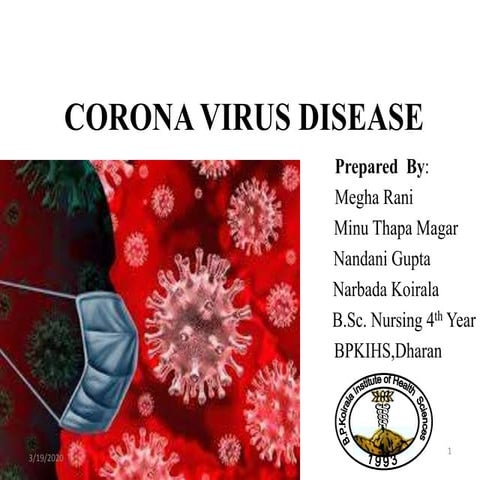 Coronavirus disease