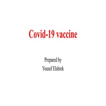 Corona virus vaccine 
