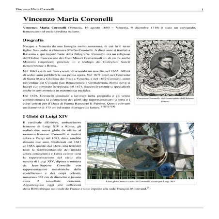 Coronelli | PDF