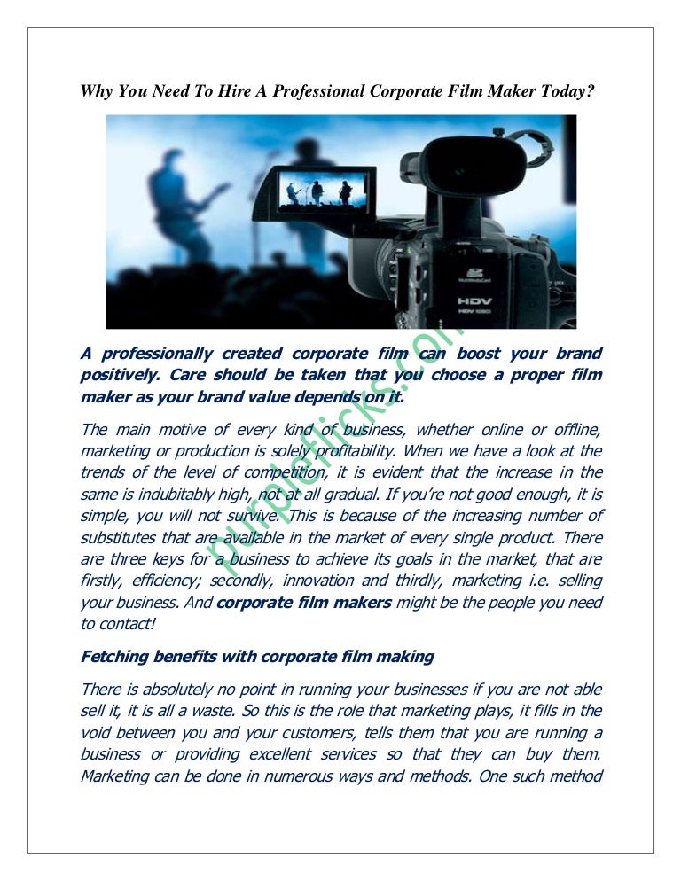How To Apply For A Job In A Film Studios
