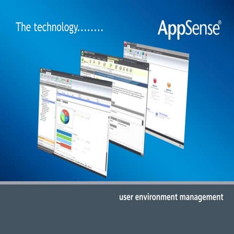 AppSense Product Deck