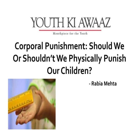 Corporal punishment