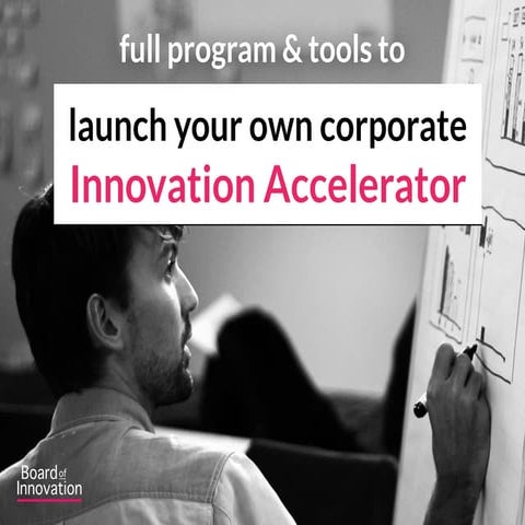 Launch your own: Corporate innovation accelerator
