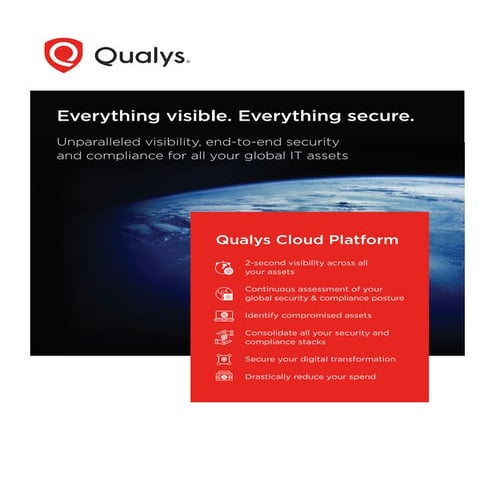 Qualys Corporate Brochure