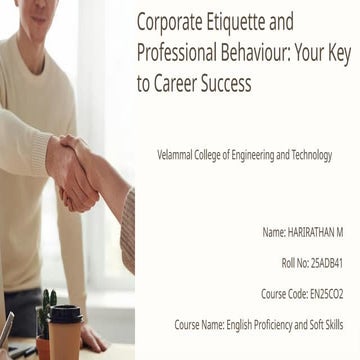 Professionalism in the work place | PDF