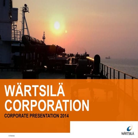 Corporate presentation 2014
