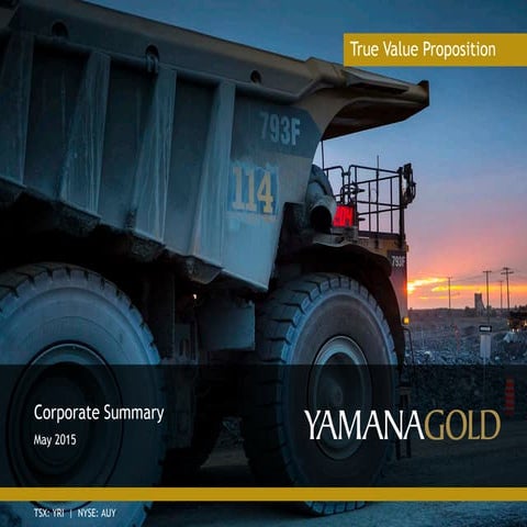 Corporate Summary - May 2015