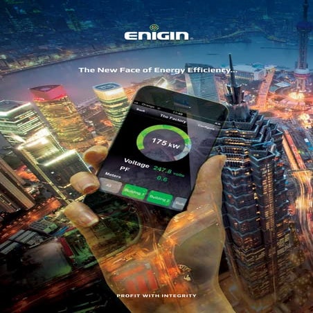 Corporate brochure enigin