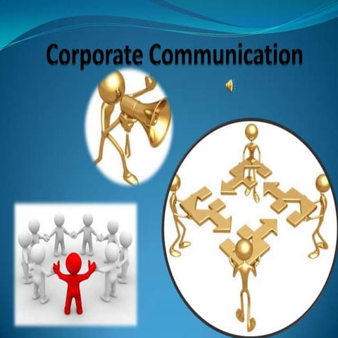 Corporate communication