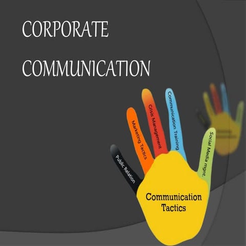 Corporate Communication - Important Facts