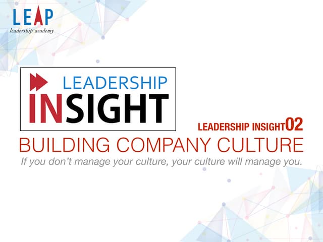 Corporate Culture Presentation