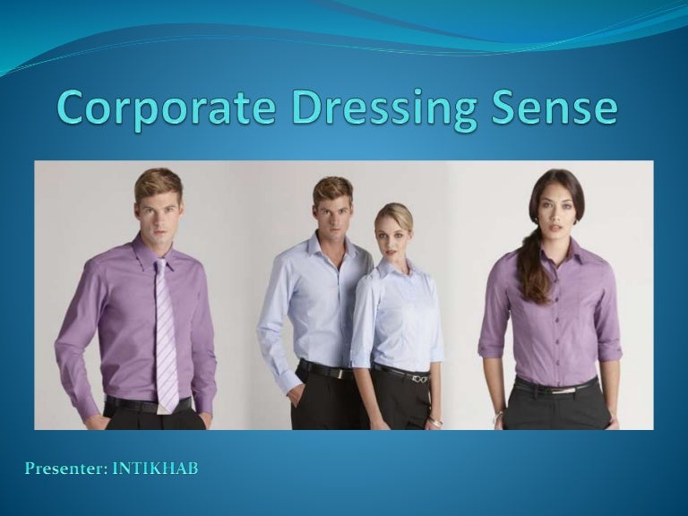Corporate Dressing Sense