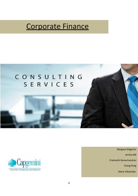 Corporate finance