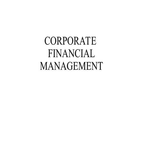 Corporate financial Management-Unit1 Updated (1).ppt