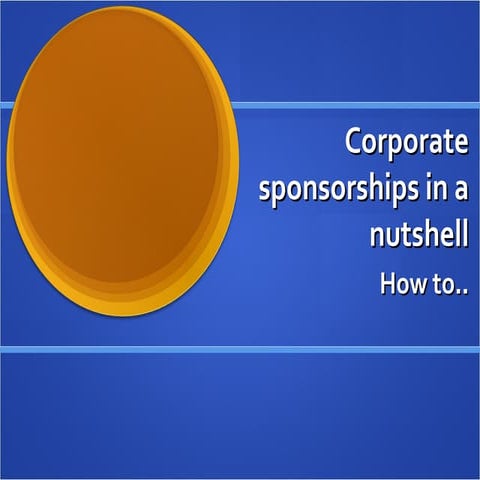 Corporate fundraising