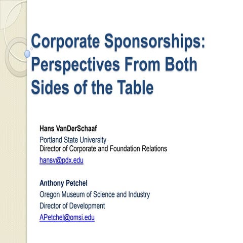Corporate giving final